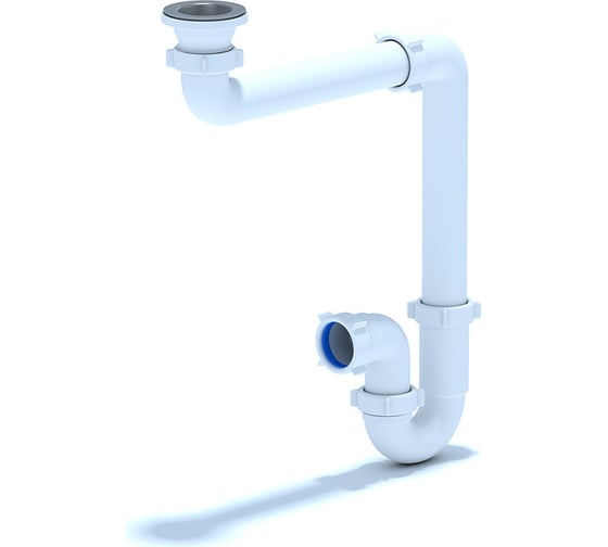 Изображение товара Сифон для кухонной мойки АНИ пласт 1 1/2"х40 D5000