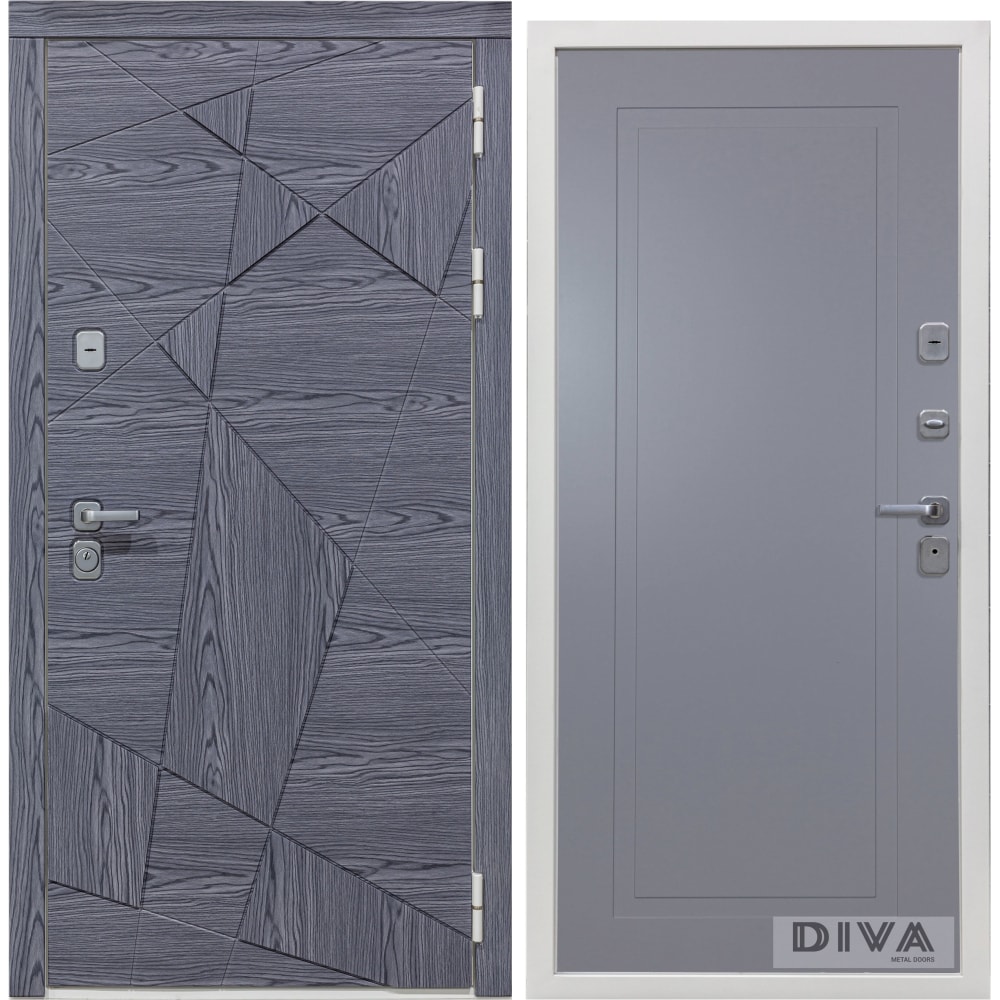 Правая дверь DIVA броненакладка fuaro def 5513 cp сталь хром