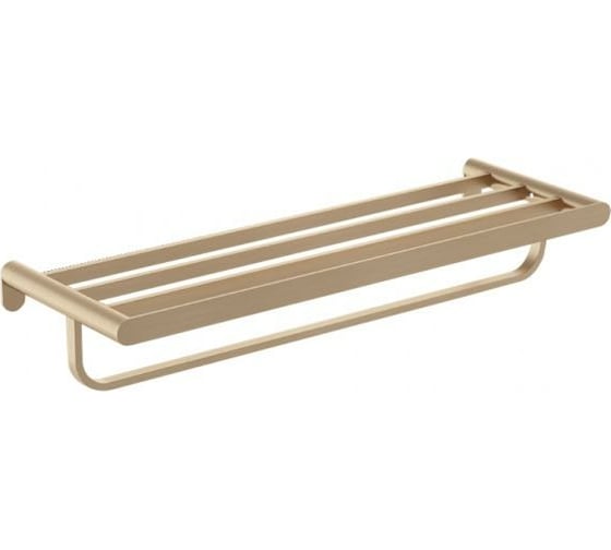 Изображение товара Полка для полотенец Nofer Verona золотая 16843.G