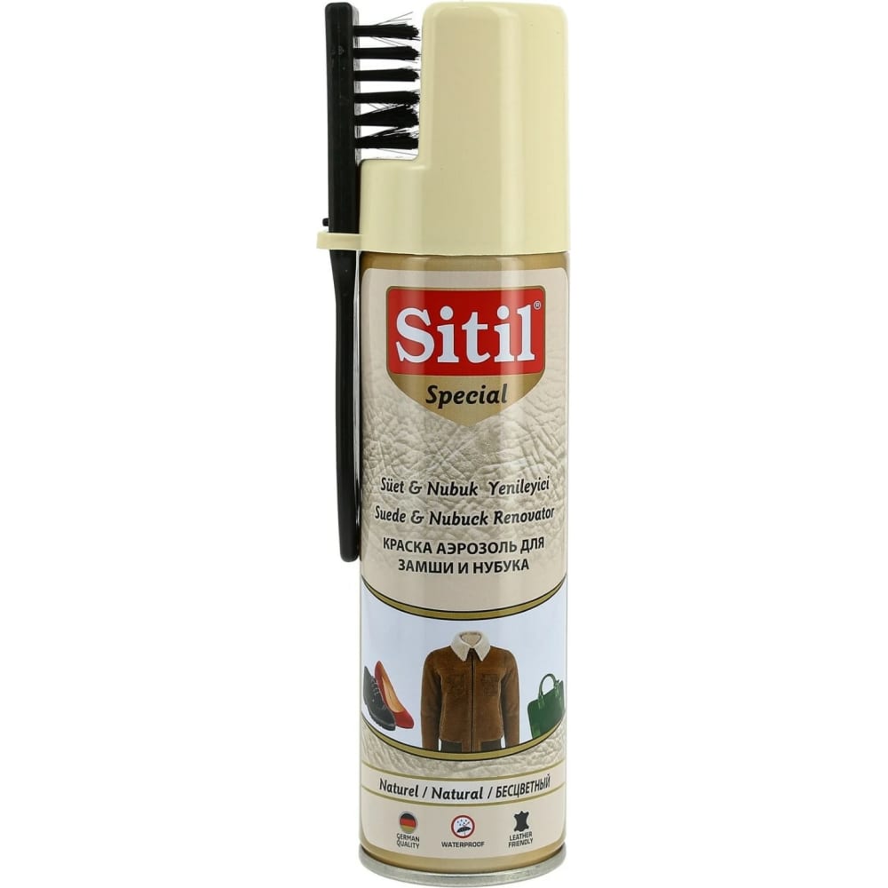 Аэрозоль-восстановитель для замши и нубука Sitil аэрозоль восстановитель для замши и нубука sitil