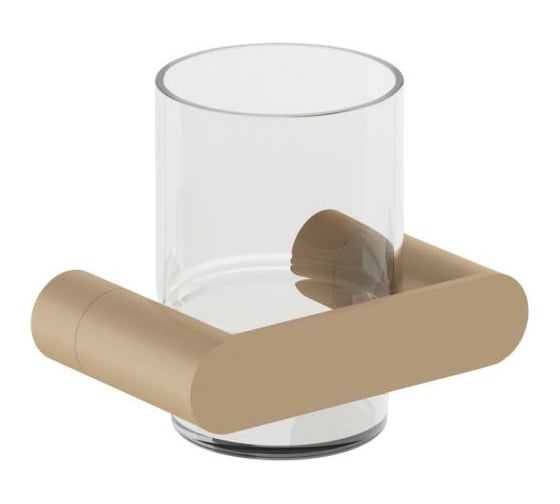 Изображение товара Стаканчик для зубных щеток Nofer Verona золотой 16881.G