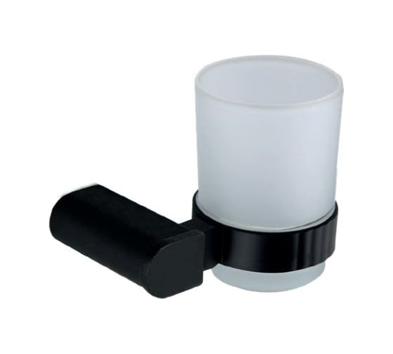 Изображение товара Стаканчик для зубных щеток Nofer Capri черный 16231.N