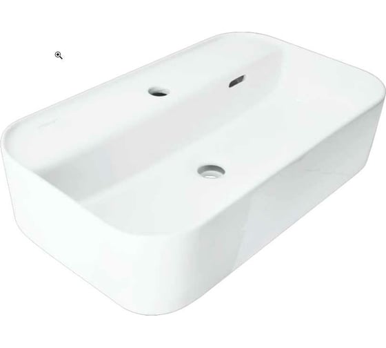 Изображение товара Накладной умывальник Sanita INFINITY SHELF 00000114757 WB.CT/Infinity/60-C.Shelf/WHT.G/S1