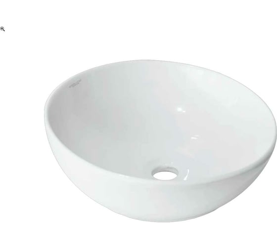 Изображение товара Накладной умывальник Sanita ART CUT 00000096973 WB.CT/Art/40-N.Cut/WHT.G/S1