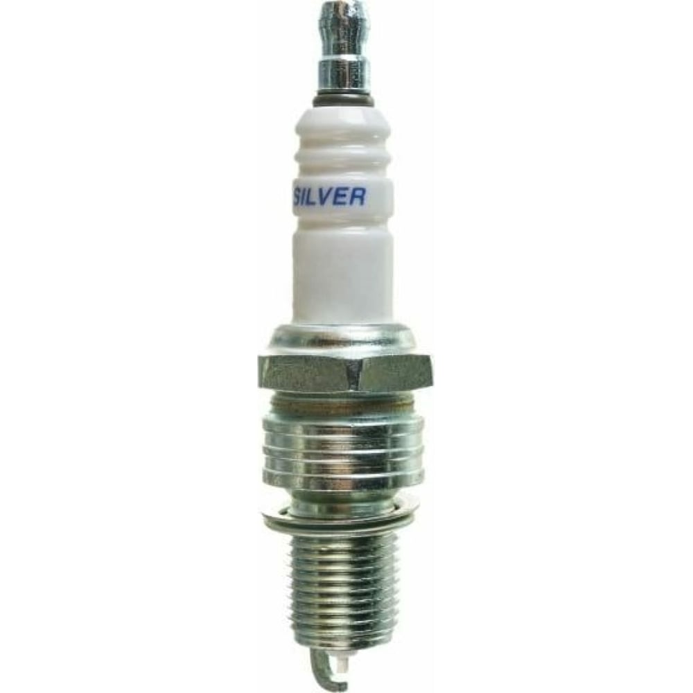 Свеча зажигания SILVER LPG 1303 (ключ 21 мм; зазор 0.7 мм) для ВАЗ-2101-2110/ 2121 карбюратор BRISK LOR15YS-N