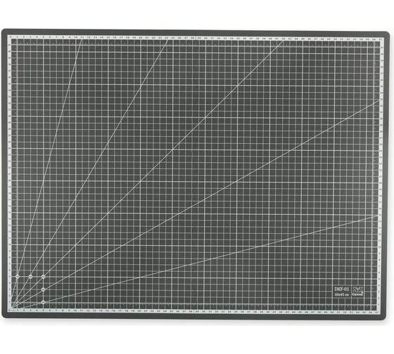 Изображение товара Мат для кроя складной (А3; 60х45 см; ПВХ; серый) Gamma 389500