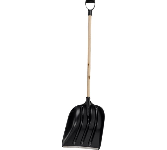 Изображение товара Снеговая лопата в сборе с деревянным черенком и V-ручкой Gigant GDEV-07