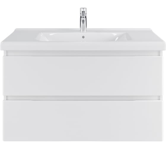 Изображение товара Комплект Sanstar подвесная тумба Riana 100 с раковиной Гармония 100 309.1-1.5.1.К