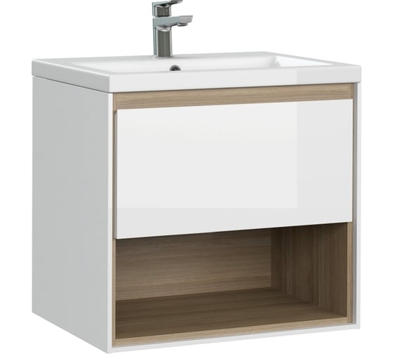 Изображение товара Подвесная тумба под раковину Cersanit LOUNA COMO 60 белый 64070