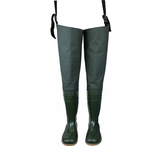 Изображение товара Рыбацкие сапоги Ifrit FinFolk ПВХ-Винитол, Олива, р.45 СПР-401-45 4630086584383