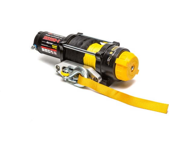 Изображение товара Лебедка для квадроцикла Автоспас ЛПЭ20М Мустанг 12В с синтетическим тросом W1403