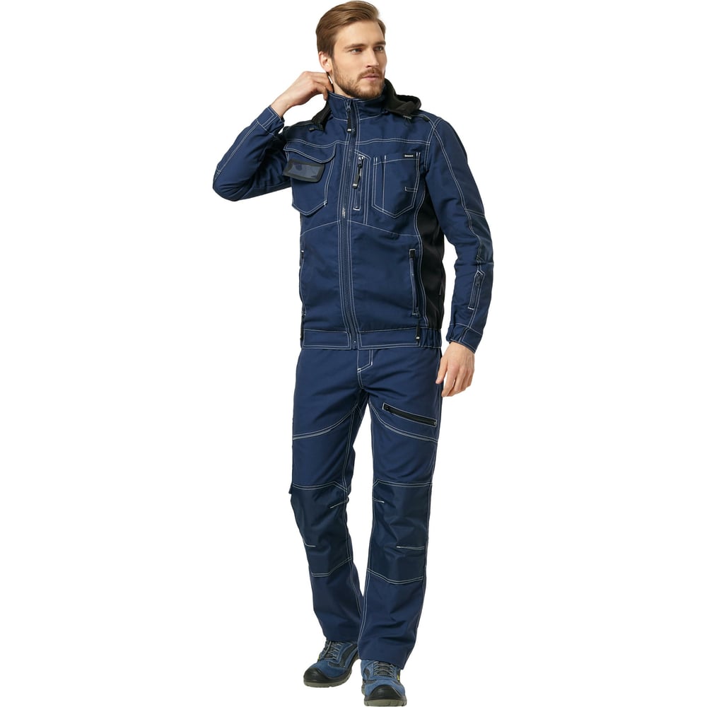 Изображение товара Куртка Спецодежда Смарт темно-синяя р. 56-58 мужская
