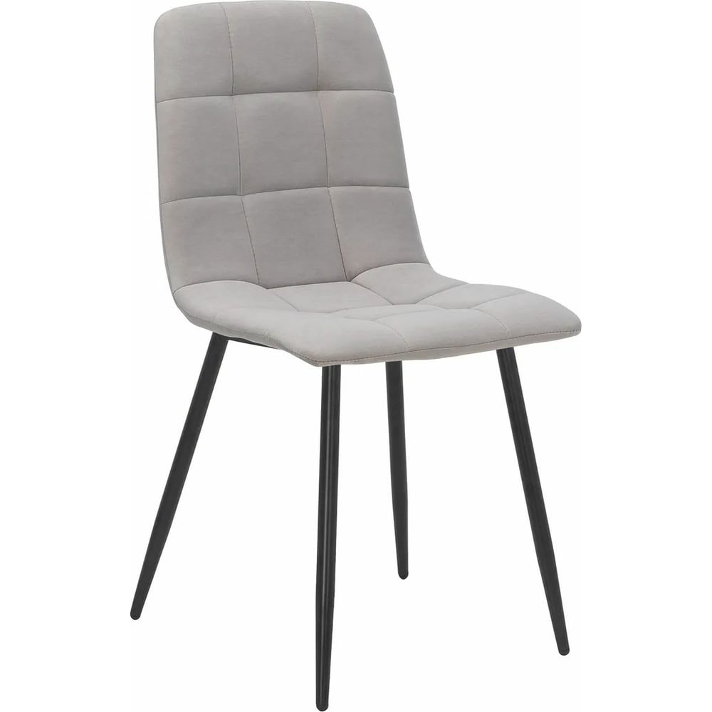 Изображение товара Стул Leset Скай, Металл Черный/Велюр ULTRA SMOKE Дым 5874-2613