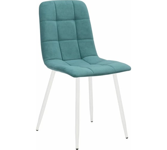 Изображение товара Стул Leset Скай, Металл Белый/Велюр ULTRA MINT Ментол 5874-2569