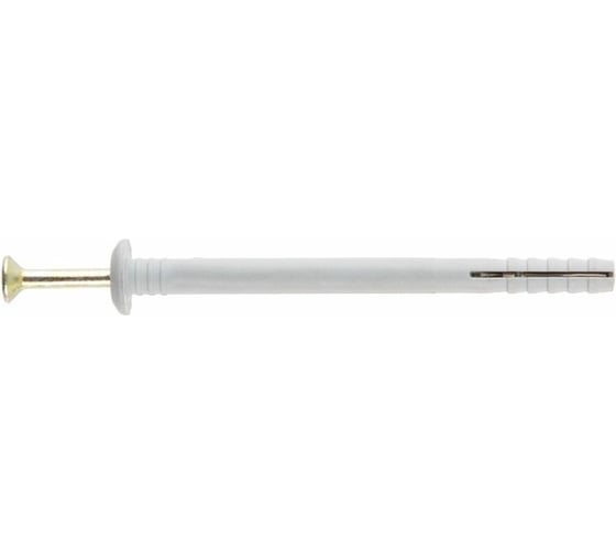 Изображение товара Дюбель-гвоздь STARFIX 6x80 мм, полипропилен, грибовидный, 100 шт. SMC3-82238-100