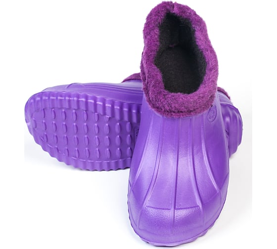Изображение товара Женские утепленные галоши БЕРТА ЭВА, фиолетовые, размер 40 501ф-41