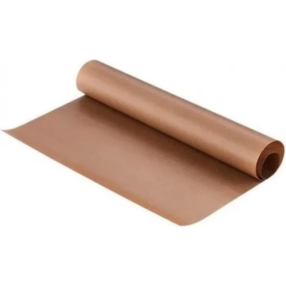 Пергамент для выпечки пищевой Fun Clean пергамент силиконизированный коричневый жиростойкий 38 см х 100 м