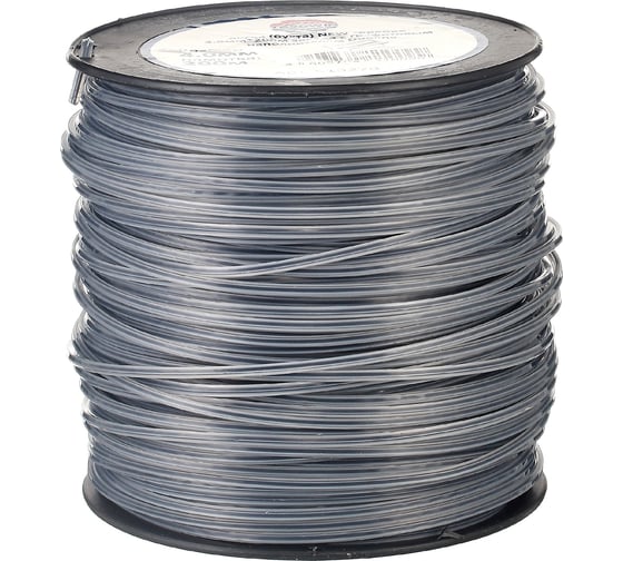 Изображение товара Леска для триммера (бухта) TORGWIN 4.0мм/200м звезда с графитовым наполнителем Duoline S19270