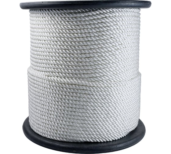 Изображение товара Полиамидный крученый канат ТПК МДС 8 мм, 200 м 7930050321899