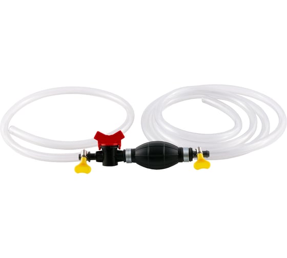 Изображение товара Насос для перекачки технических жидкостей Dollex ручной, груша, с краном, 3.0 м RPU-009