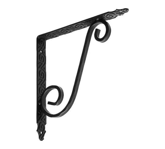 Изображение товара Кованый кронштейн Домарт Ярославль мод.2, черный 170656