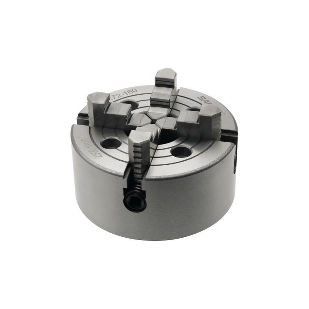 Изображение товара Патрон 4-х кулачковый 160 мм ТЕХНОРЕАЛ МА310012020 профессиональный