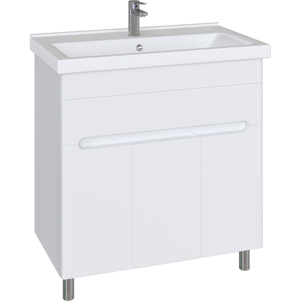 Изображение товара Комплект Sanstar тумба Модена 80 с раковиной Фест 80