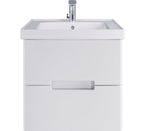 Изображение товара Комплект Sanstar подвесная тумба Ориана 60 с раковиной Грейс 60 285.1-1.4.1.КГРЕ