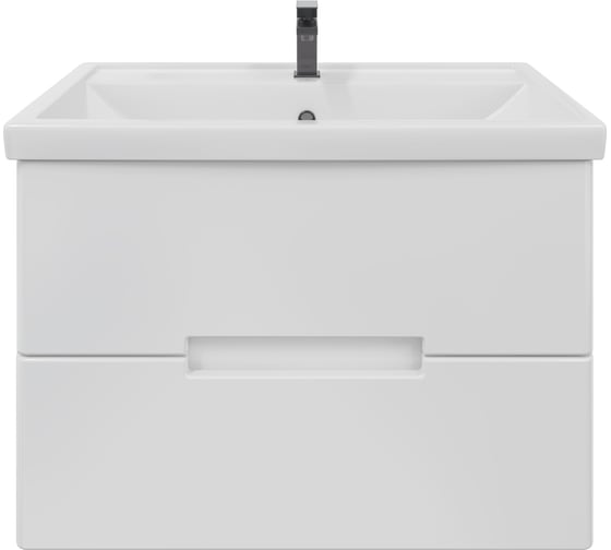 Изображение товара Комплект Sanstar подвесная тумба Ориана 80 с раковиной Фостер 80 287.1-1.4.1.КФОС