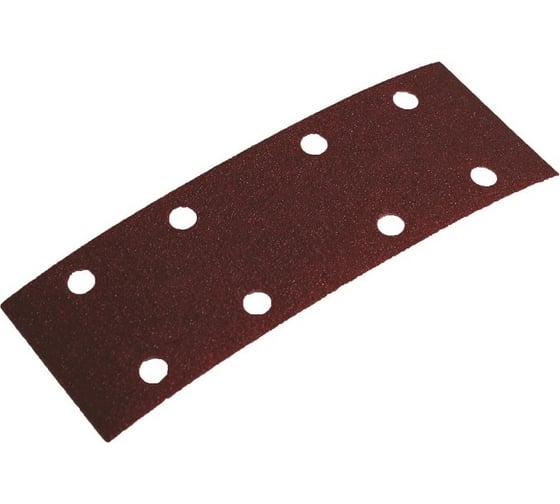 Изображение товара Абразивный материал в полосках на пластиковой основе 50 шт, 70x198 мм, 8 отверстий, P60 BETACORD 408.0060