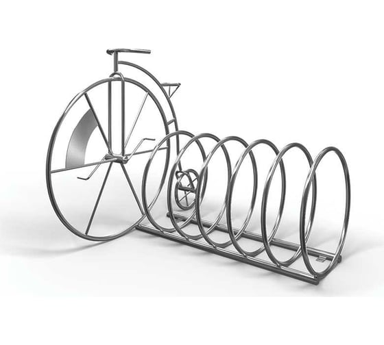 Изображение товара Парковка на 5 мест ООО Доминант Ретро велосипед AISI 304 D-B4/05