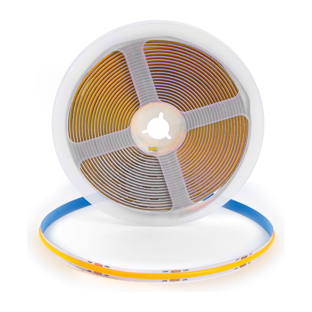 Изображение товара Светодиодная LED лента FERON LS530 COB 1600 шт/м 8Вт 24V теплый белый