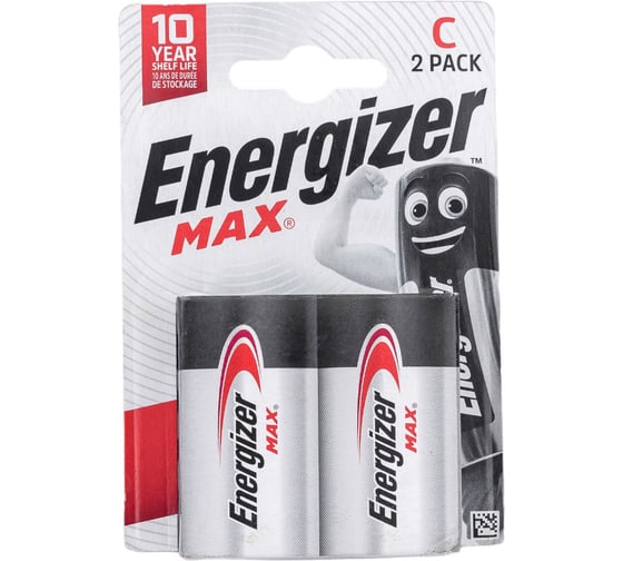 Изображение товара Батарейки Energizer MAX Plus E93/C 2 шт/бл Alkaline 7638900426809