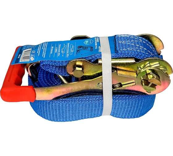 Изображение товара Стяжные ремни для крепления груза vertextools 12 м 0020-12