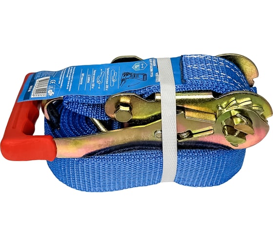 Изображение товара Стяжные ремни для крепления груза vertextools 8 м 0020-08