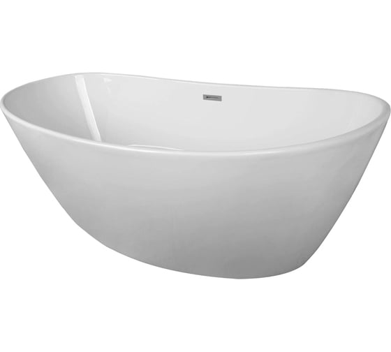 Изображение товара Акриловая ванна Azario белая EASTON свободностоящая, в комплекте с сифоном 00073938