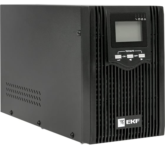 Изображение товара Линейно-интерактивный источник бесперебойного питания EKF E-Power PSW 600 1500 ВА PROxima, напольный, c АКБ 2x12В_9 Ач PSW-615-TB