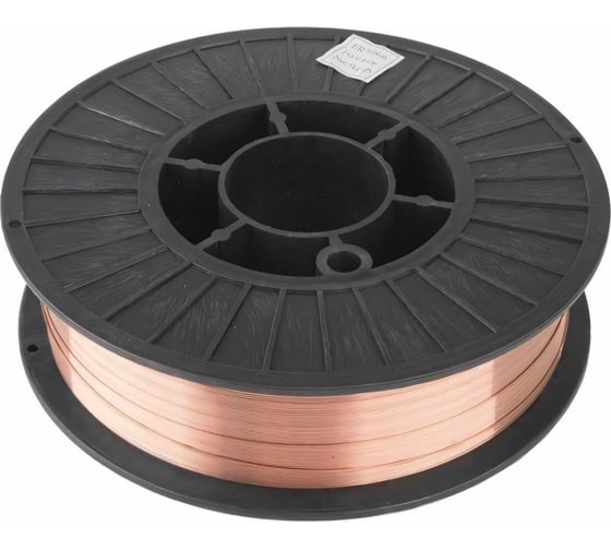 Изображение товара Проволока сварочная омедненная СВ-08Г2С 0.8 мм, катушка 5 кг, D-200 Bohrer 75080521