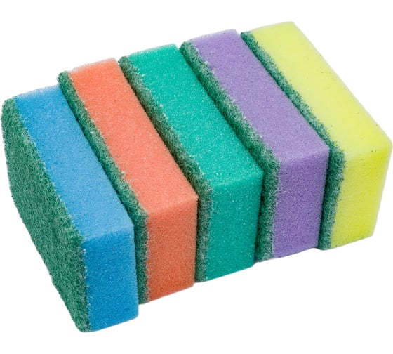 Изображение товара Губка для посуды Ягодка Макси 5 шт. 9269