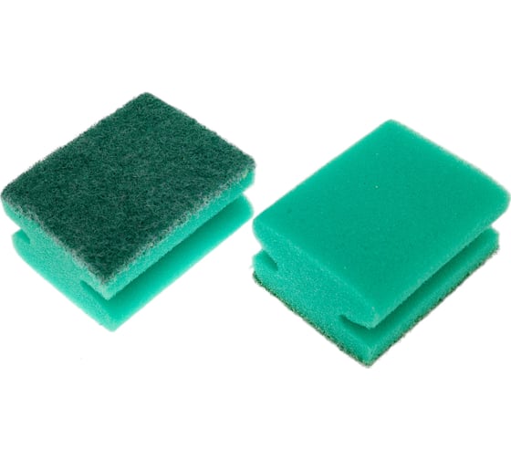 Изображение товара Губка для посуды Ягодка профильная, 2 шт. 9271