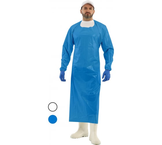 Изображение товара Полиуретановый фартук Факел ЛАРИСАН КОМБО 90x140, синий, ФАР015, 87486366