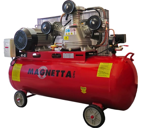 Изображение товара Компрессор с ременным приводом MAGNETTA SW0.36/8-100L