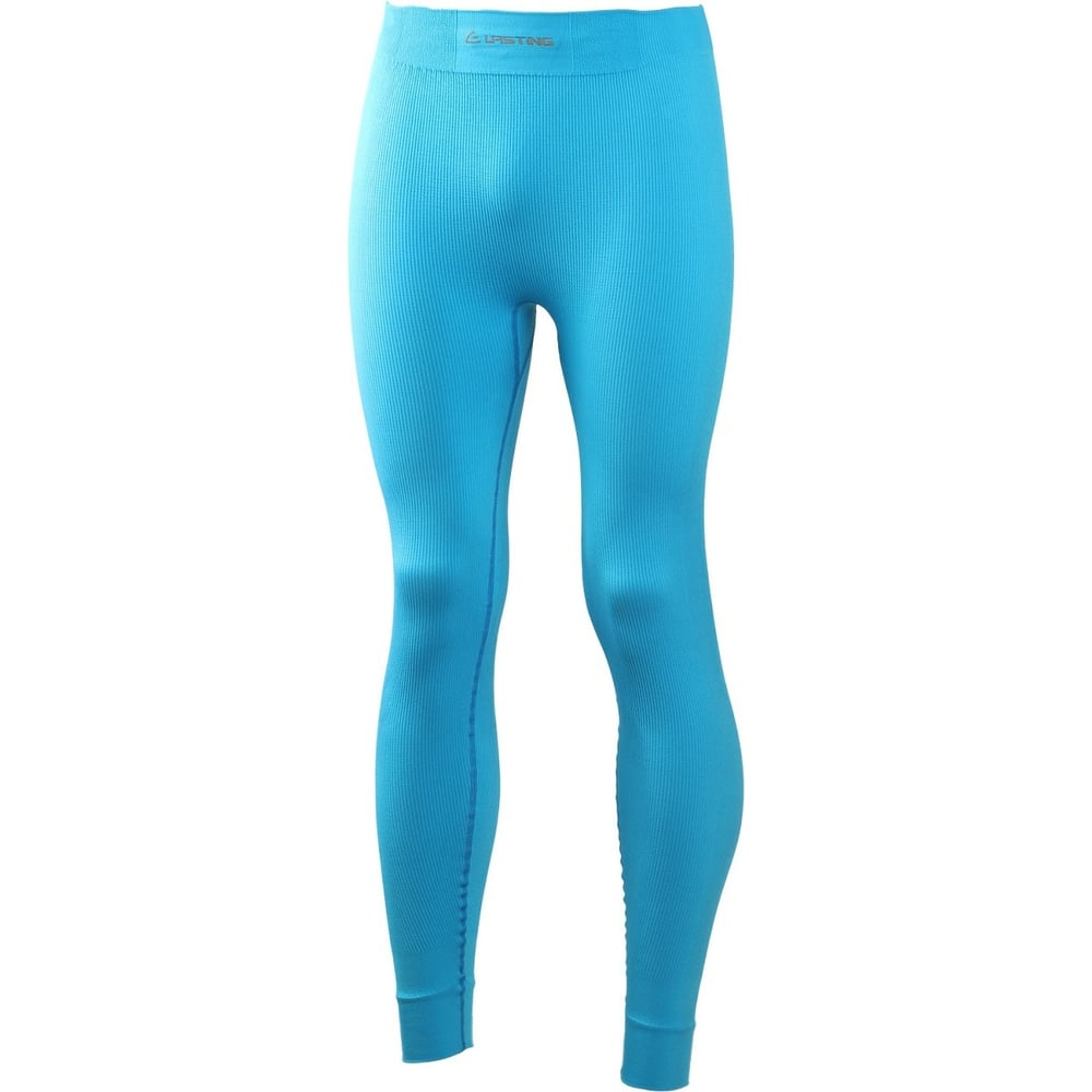 Изображение товара Мужские легинсы Lasting ZEK синтетика голубого цвета, размеры S-M