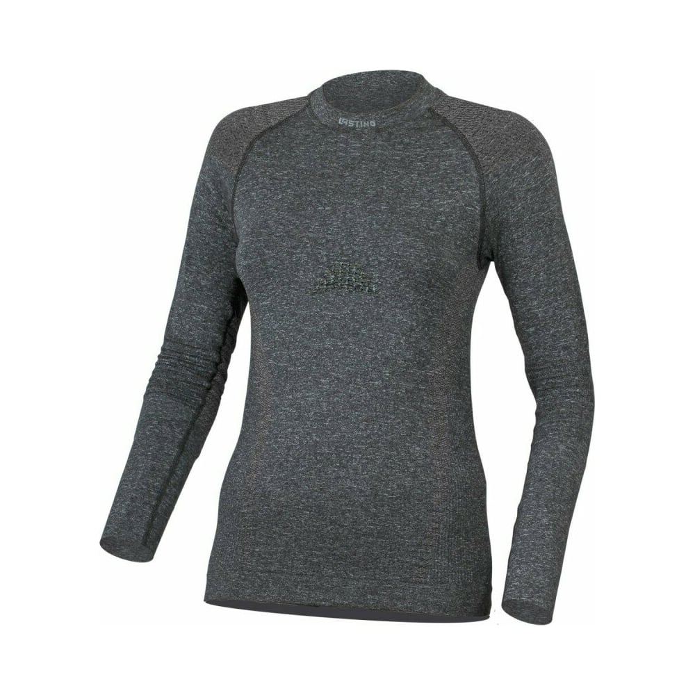 Изображение товара Женская футболка TELA синтетика черная размер L-XL для взрослых