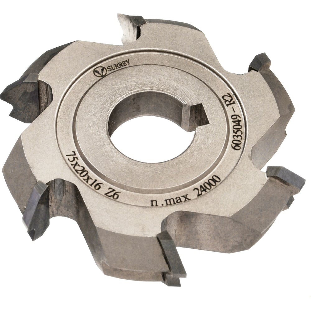 Изображение товара Фреза кромочная HW 75x20x14 мм z6 R2 Surrey TL00000708