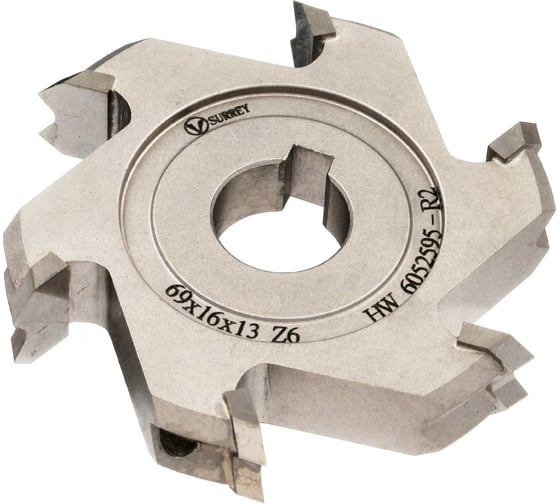 Изображение товара Фреза кромочная HW 69x16x13 мм, z6, R2, SH Surrey TL00000716