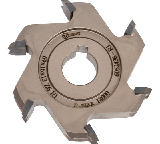 Изображение товара Фреза кромочная HW 69x16x13 мм, z6, R1, SH Surrey TL00000717
