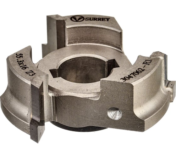 Изображение товара Фреза кромочная HW 55.3x16x21 мм, z3, R1, RH Surrey TL00000723