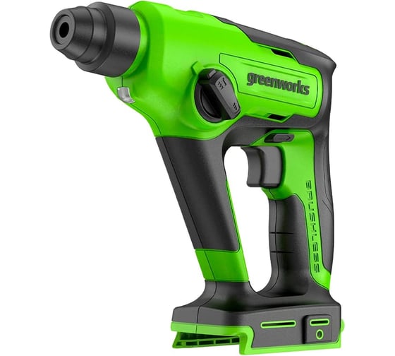 Изображение товара Аккумуляторный бесщеточный перфоратор GreenWorks GD24SDS1 3803107
