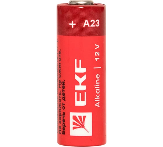 Изображение товара Алкалиновая батарейка EKF типа А23 для сигнализаций блистер 5шт. A23-BL5